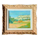 Painting besson (françois, 1904-1987) – hst (oil on canvas) – “les baux, 1969”