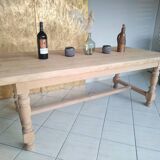 Solid oak farmhouse table
