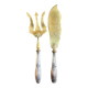 Silver and gilt fish serving cutlery no. 1