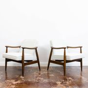 Mid-century armchairs GFM-87 by J. Kędziorek, GFM, Poland, 1960s, set of 2