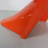 Orange Original Panton S Chairs by Verner Panton for Herman Miller, 1968