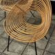 Pair of vintage Rohe Rotan chairs by H, Broekhuizen 1960