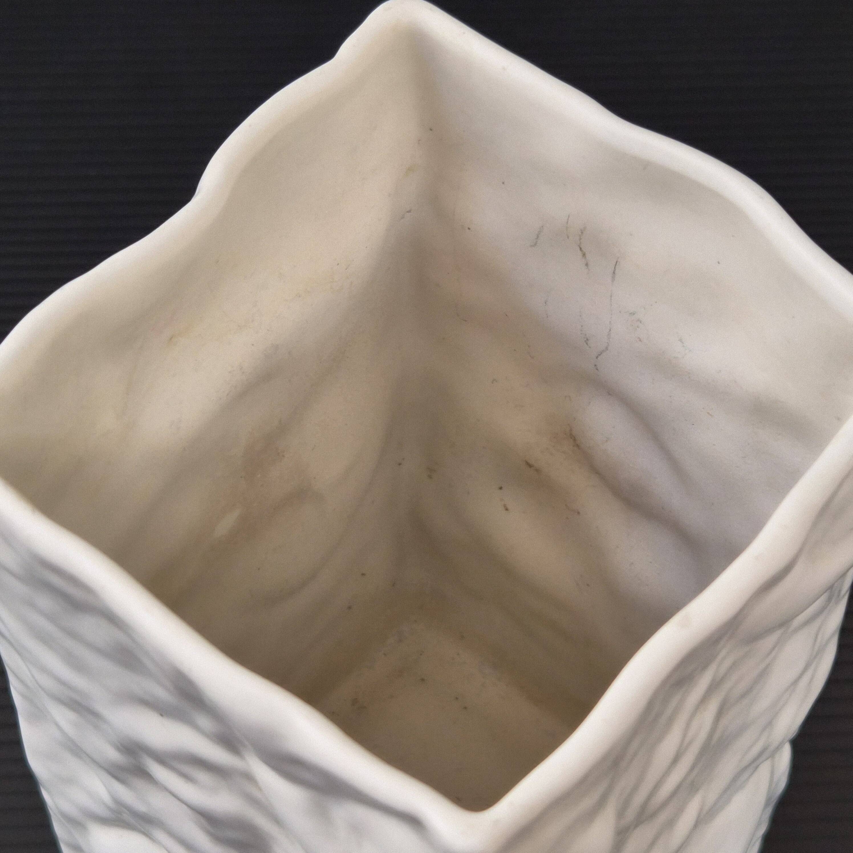 Vintage Italian fossil vase 1960