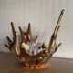Bayel crystal gold empty pocket cup
