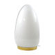 Italian art glass egg table lamp by Vetri Murano, 1970