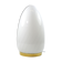 Italian art glass egg table lamp by Vetri Murano, 1970