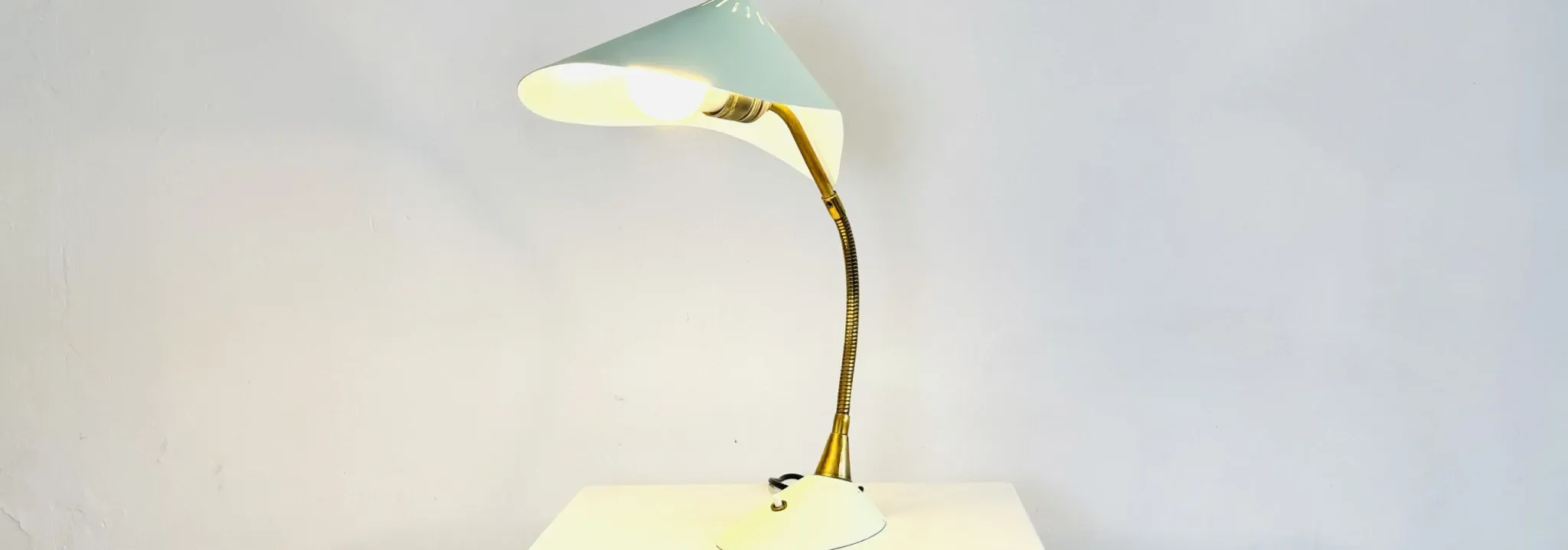 Cobra Desk Lamp By Gebrüder Cosack, Germany, 1950S