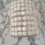 Vintage mother-of-pearl and nylon lampshade