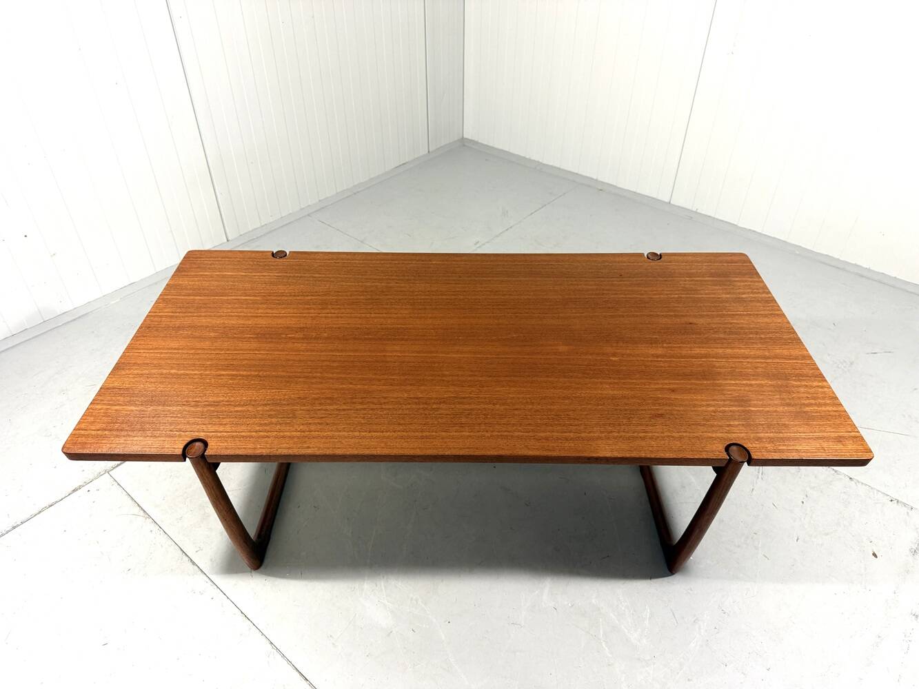 Peter Hvidt & Orla Mölgaard teak coffee table 596 France & Son, Denmark