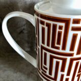 Vintage earthenware teapot