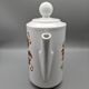 Théière cafetière blanche décor floral vintage winterling bavaria