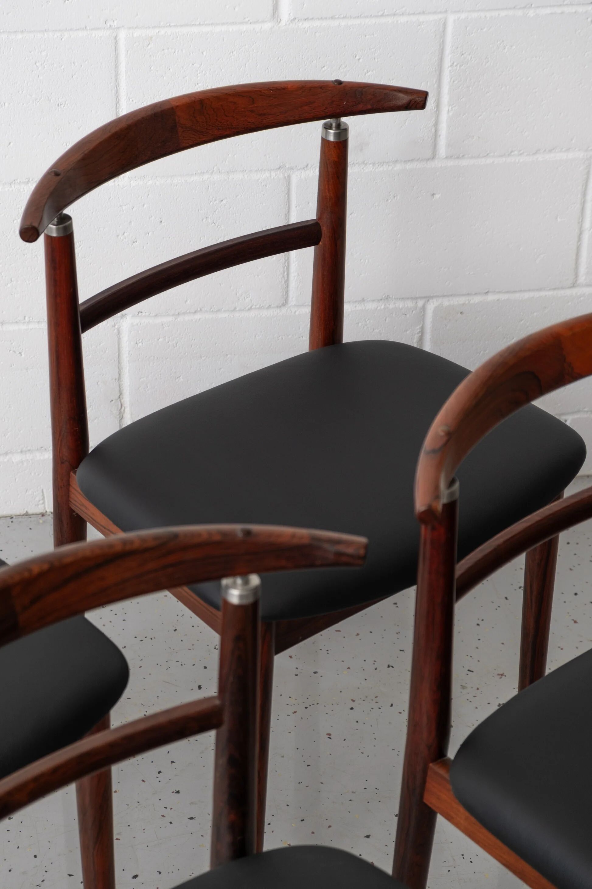 Helge Sibast rosewood dining chairs
