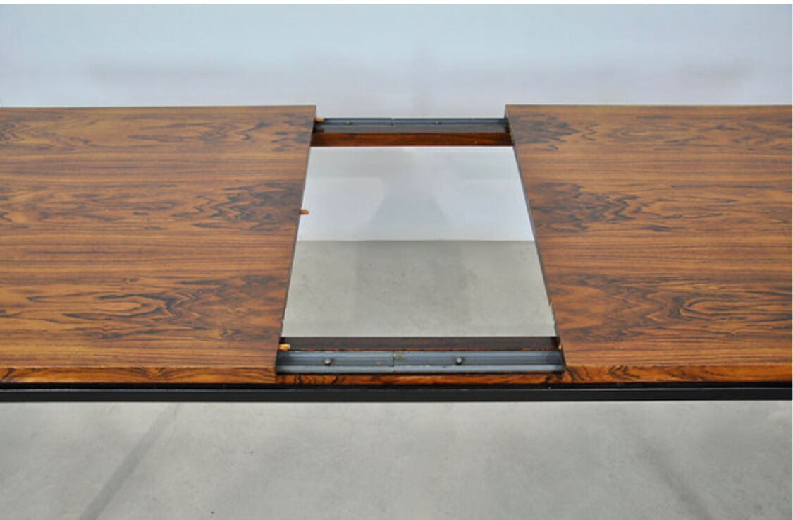 Dutch extendable dining table, 1960s