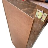 Wooden trumeau mirror, France