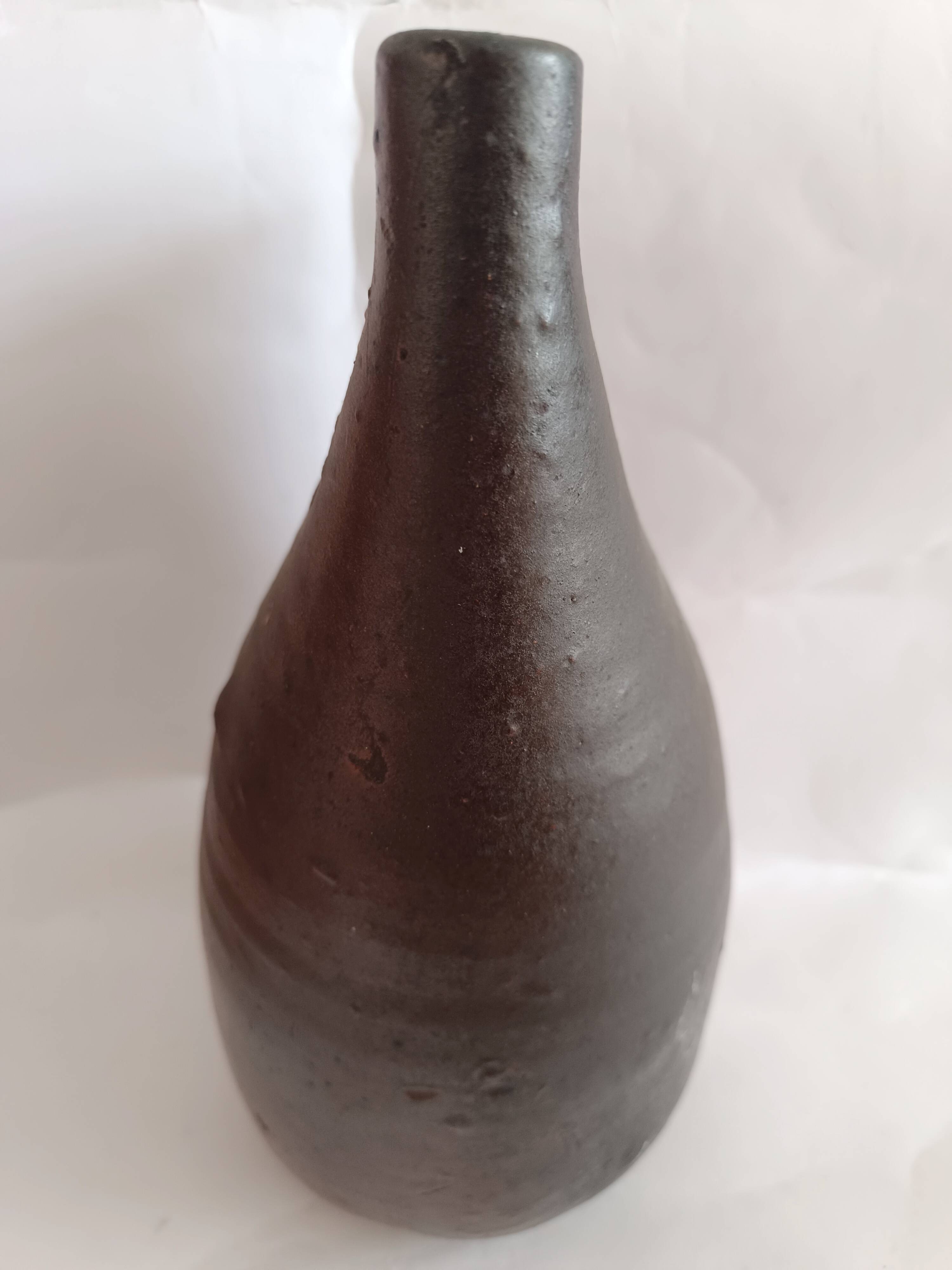 Vase chouette en grès Georges Martin