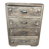 Art Deco chest of drawers