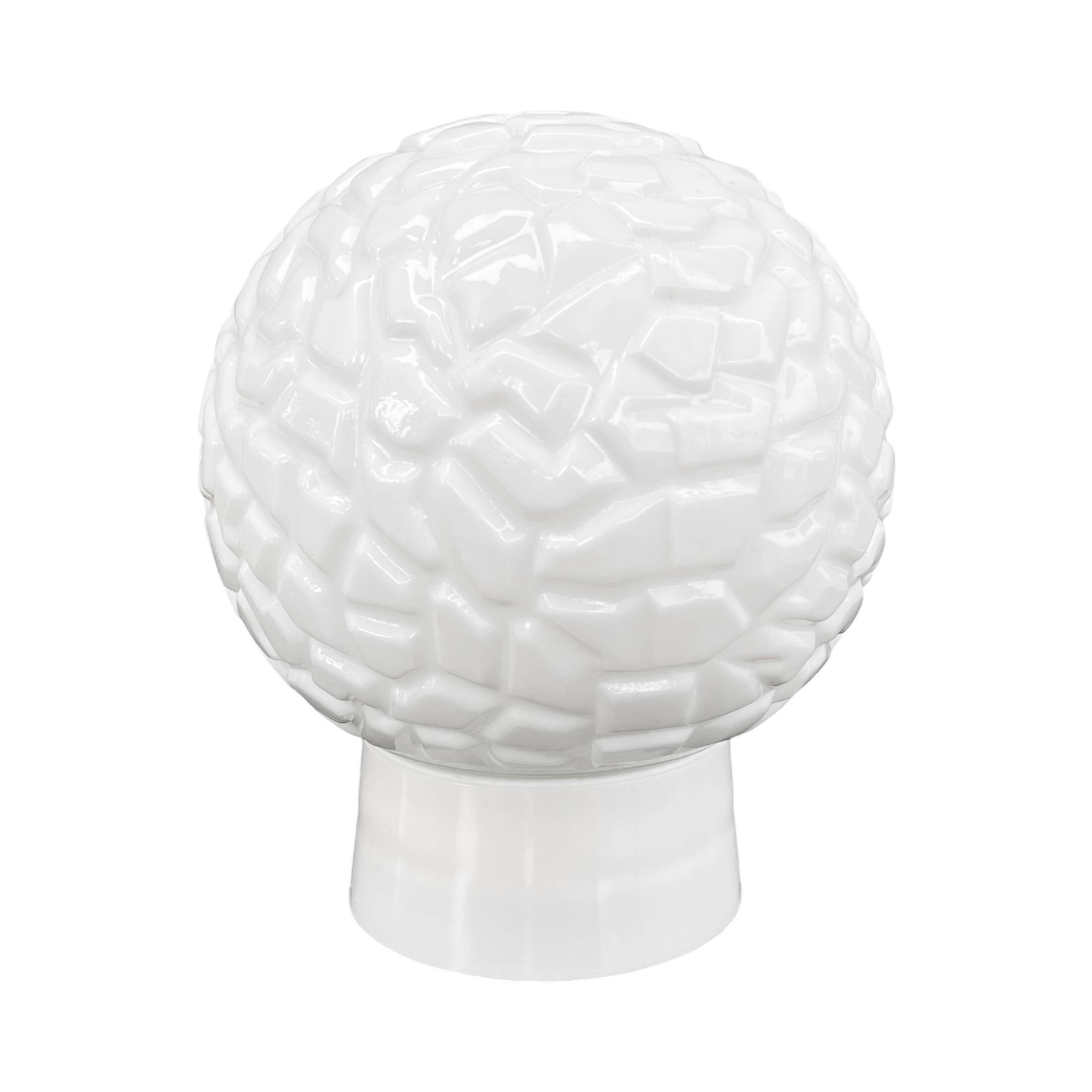 Spherical globe wall lamp, Elektrosvit Nové Zámky, Czechoslovakia, 1960s.