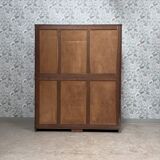Large Parisian wardrobe with sliding doors