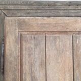 Antique door in solid oak