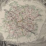 Old map of Lot et Garonne - 1840
