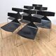 Set of 8 Saya dining chairs, Arper