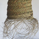 Doum pendant lamp in natural esparto