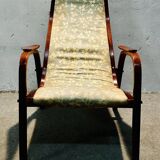 Poltrona di Yngve Ekstrom Lamino per Svedese, anni '60