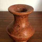 Handcrafted terracotta vase