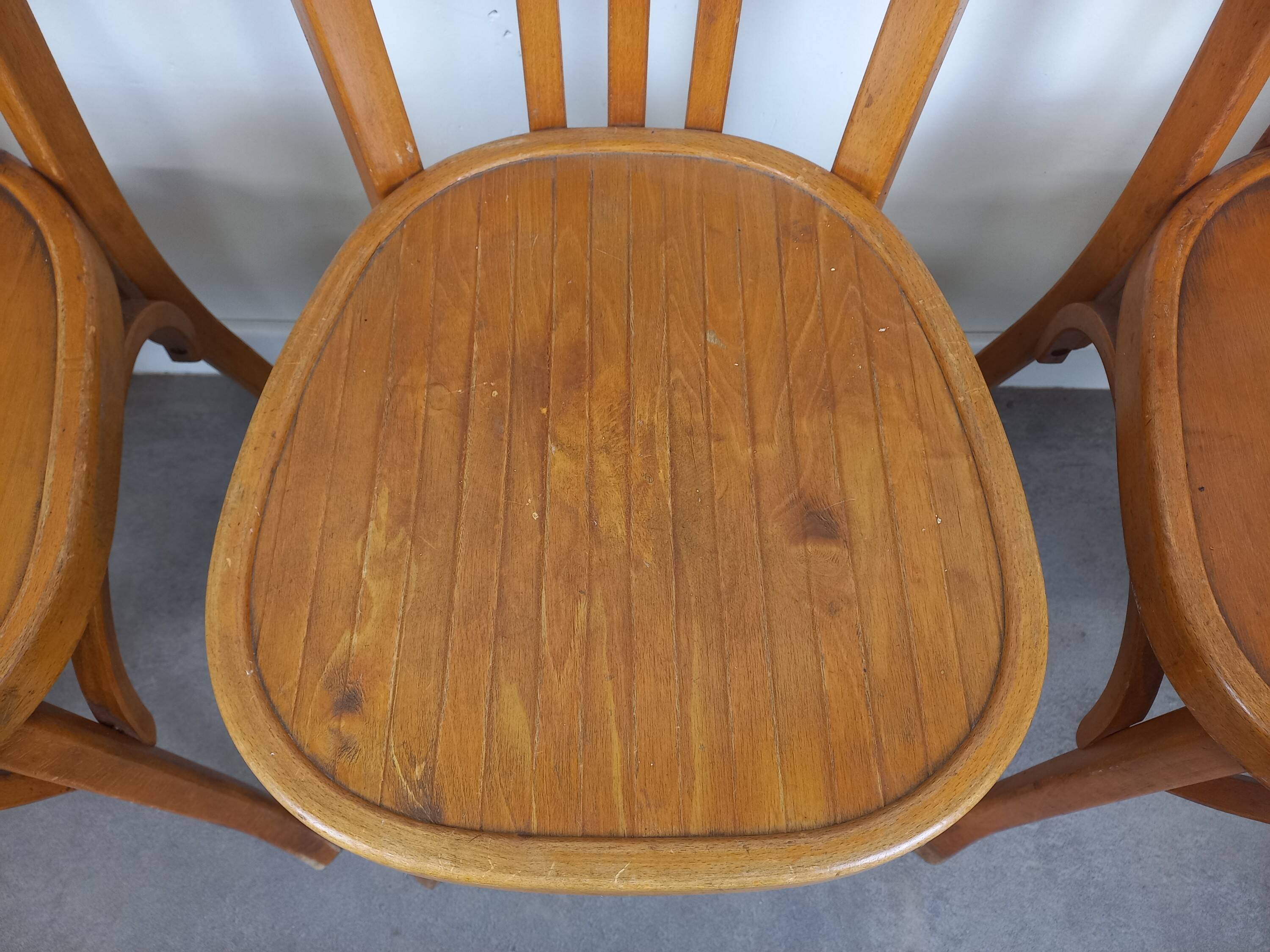 Chaises bistrot Baumann, set de 2 paire