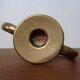 Brutalist Heart-Shaped Bronze Candlestick by Michael Harjes, 1960s