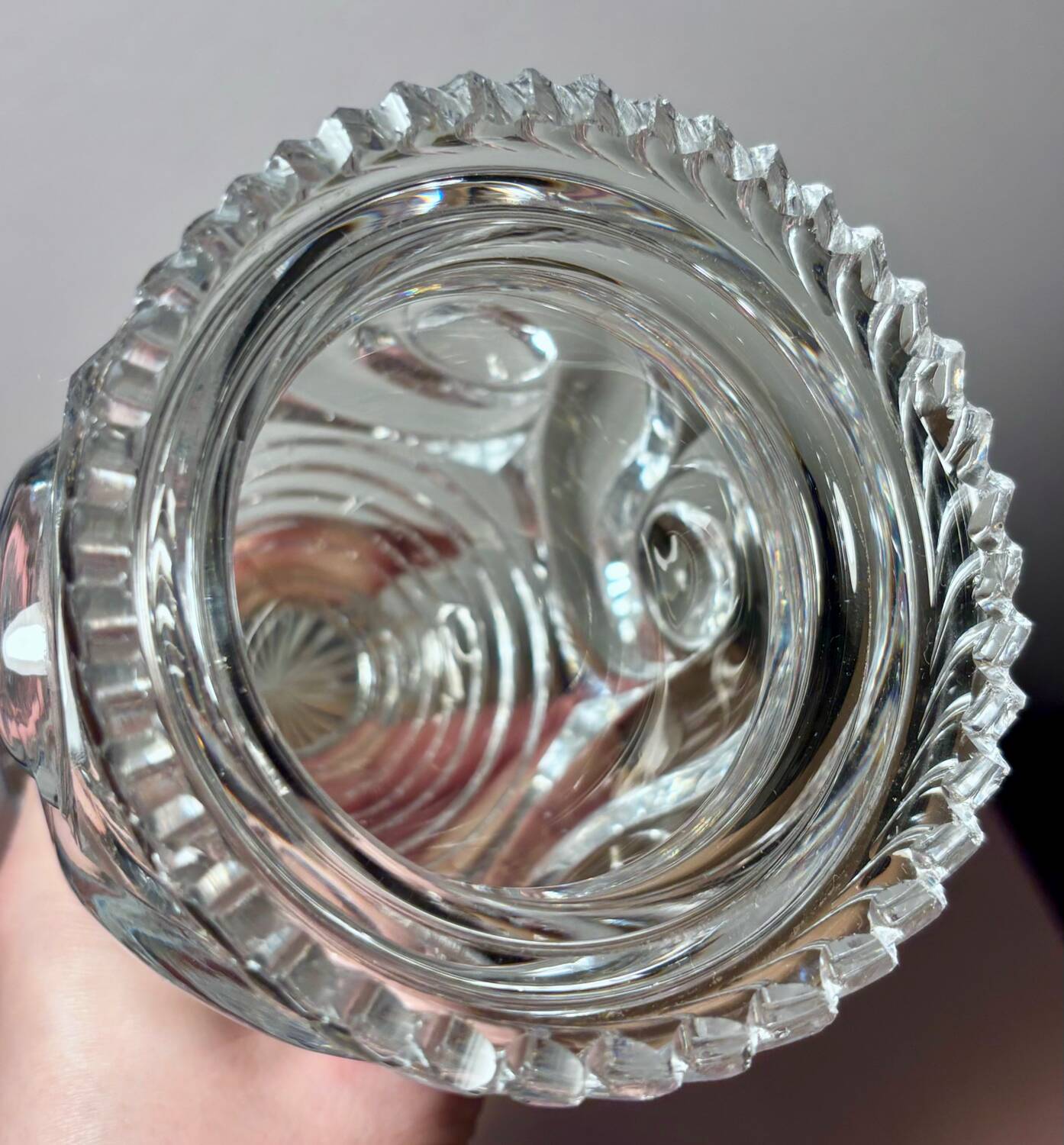 Baccarat mustard pot