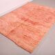 Vintage Moroccan rug 175 x 246 cm - Handmade Berber Rug - Pink Wool Rug