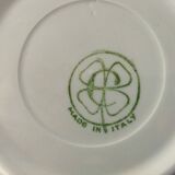 6 plates in vintage Italian earthenware 1970