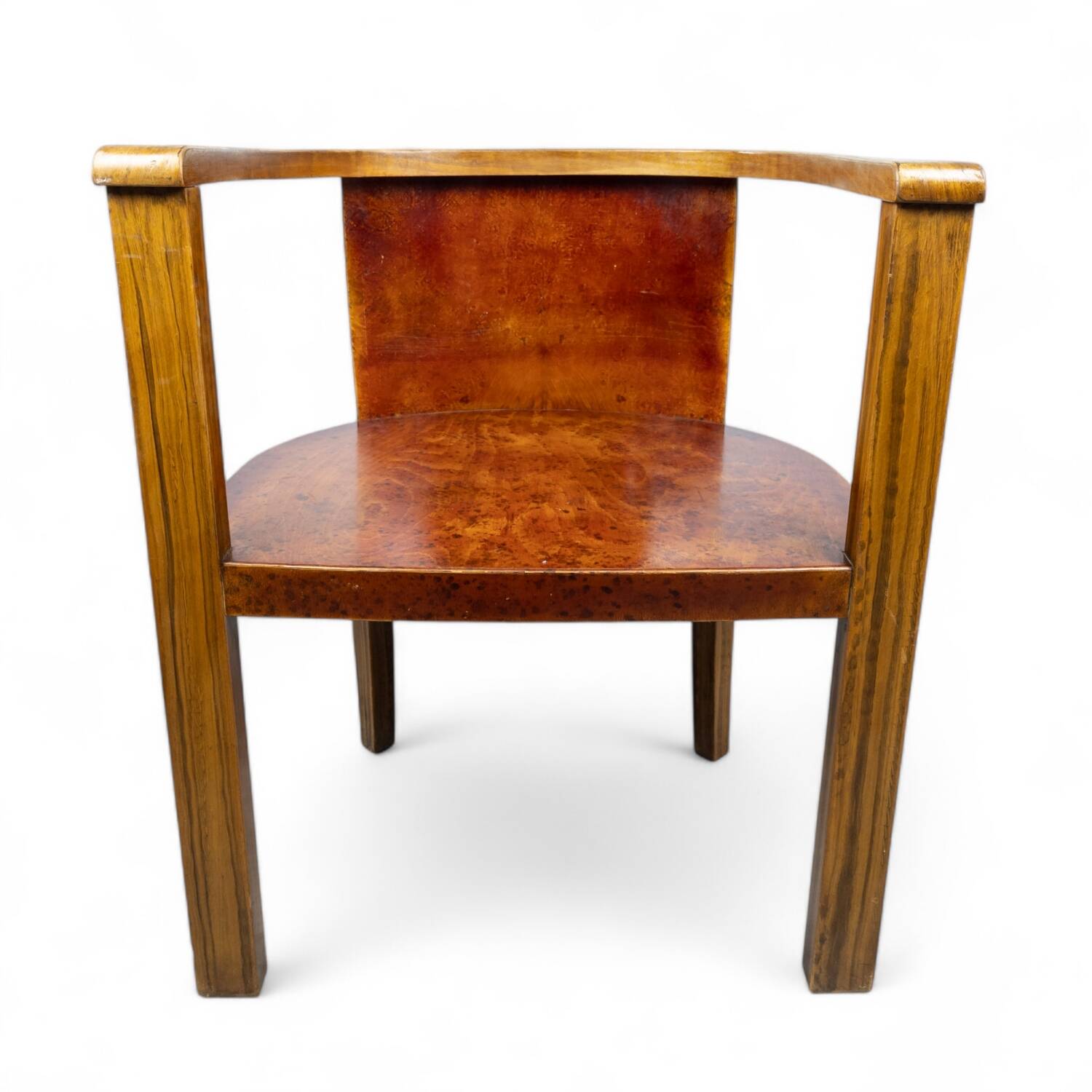 Paire de fauteuils modernistes allemands des années 1930