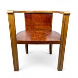 Pair of 1930's German modernist easy chairs