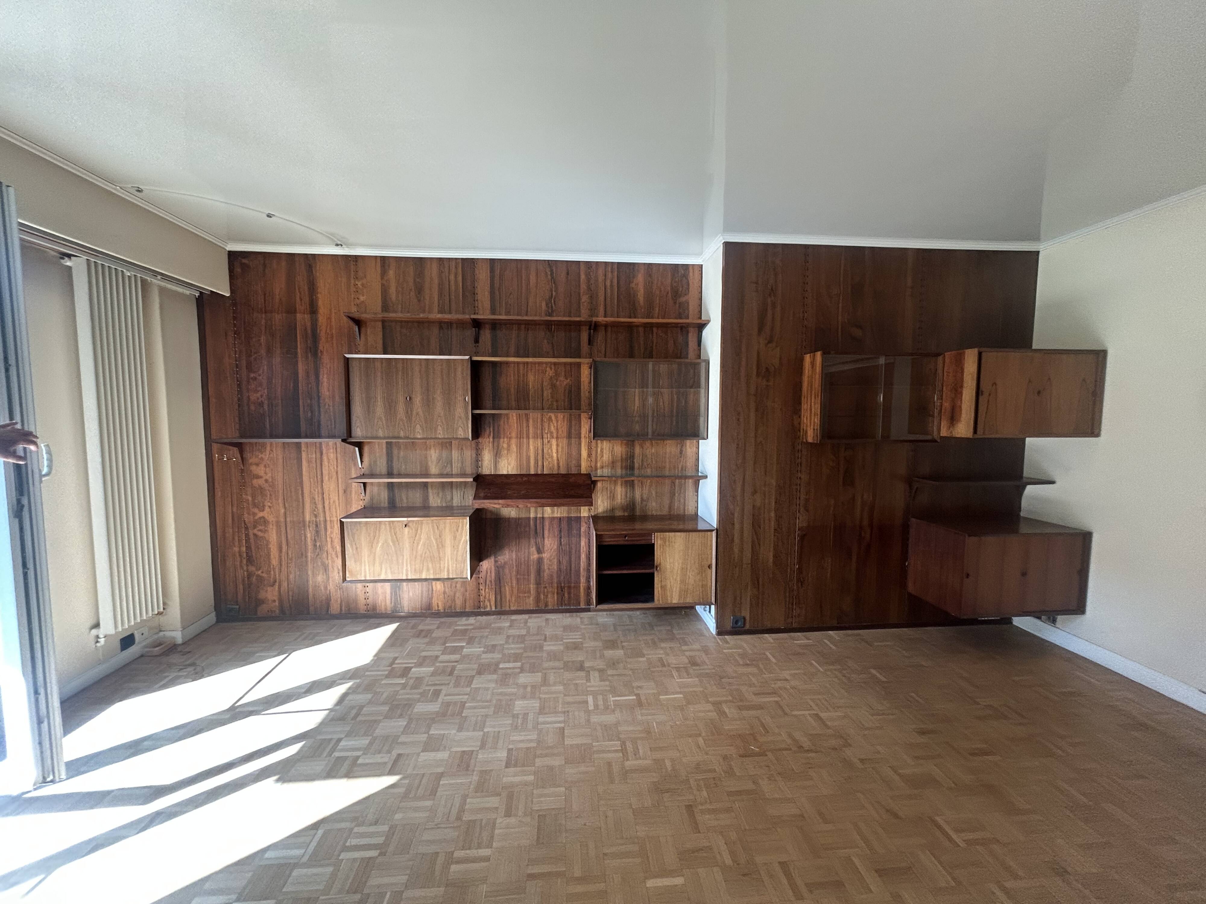 Bibliothèque palissandre début années 60 roche bobois