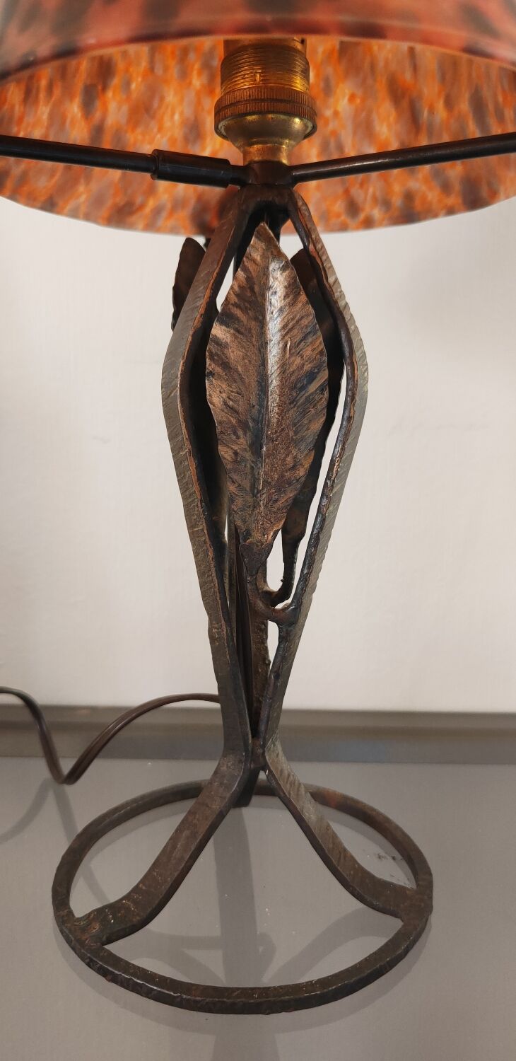 Lampe fer forgé