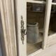 Glass-fronted Parisian wardrobe