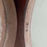 Old glazed ceramic covered pot