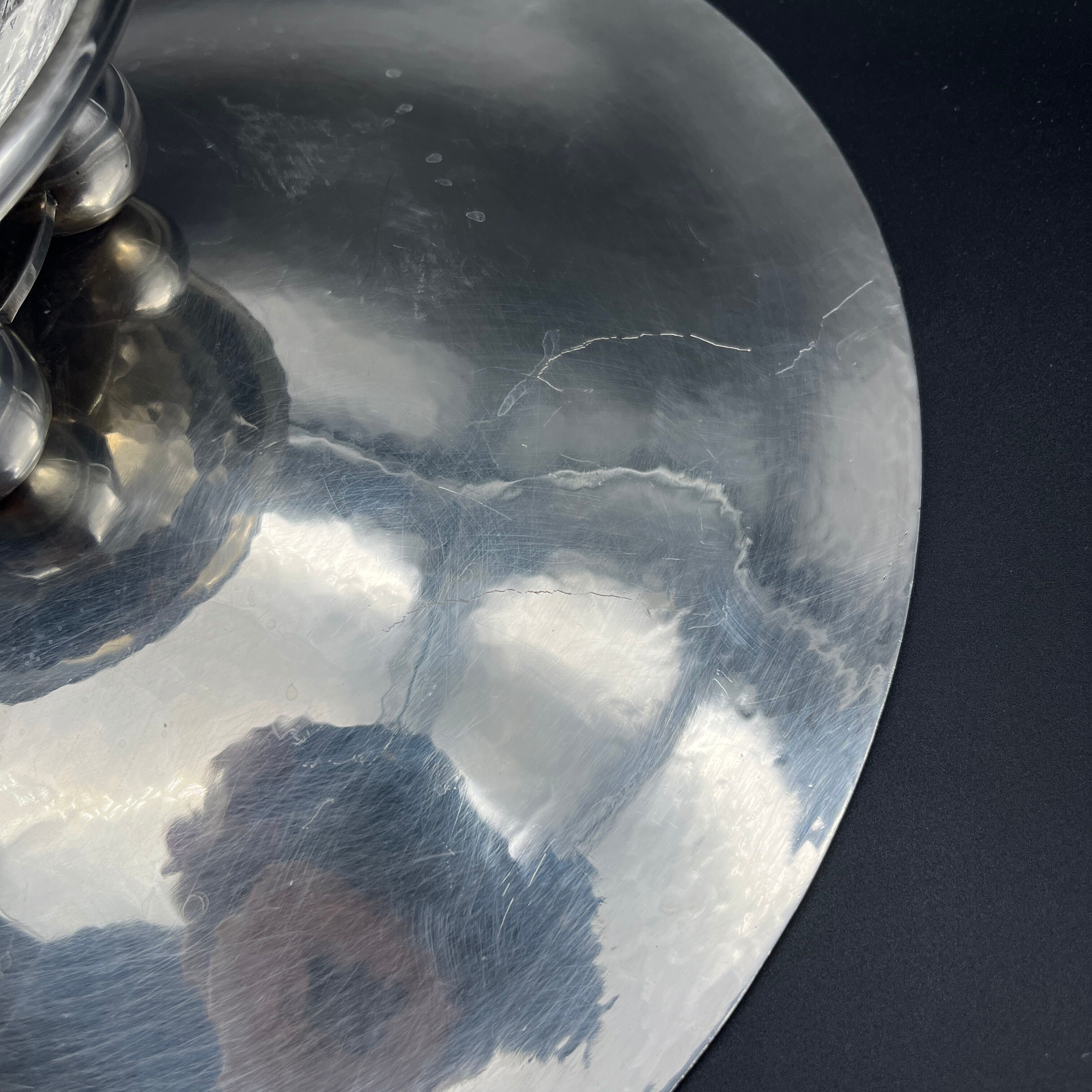 Modernist Art Deco Cup Luc Lanel for Christofle 1933 liner Normandie