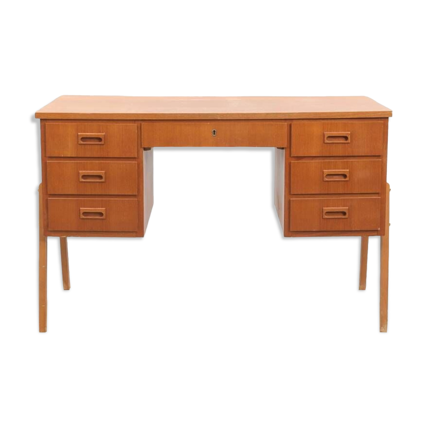 Bureau vintage Scandinave en teck 1960 Suède