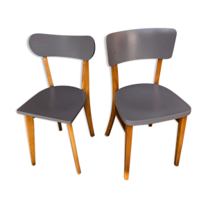 lot 2 chaises bistrot