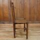 British wooden chair, nineteenth century, England