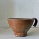 Speckled stoneware mug