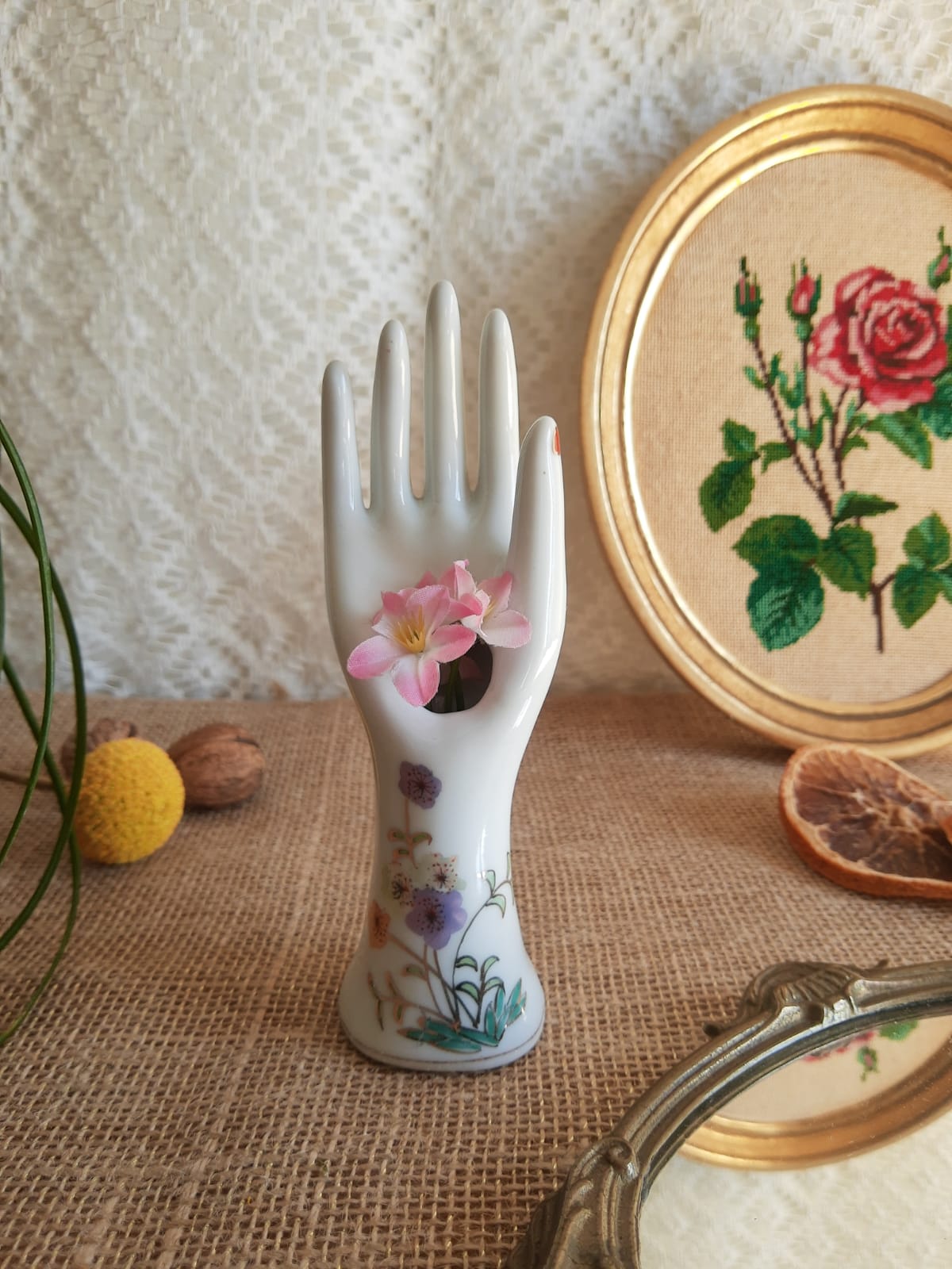 Hand fig tree, vintage soliflore