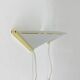 Set of Vintage Glass Wall Lamps with Gold Holder, 1970s