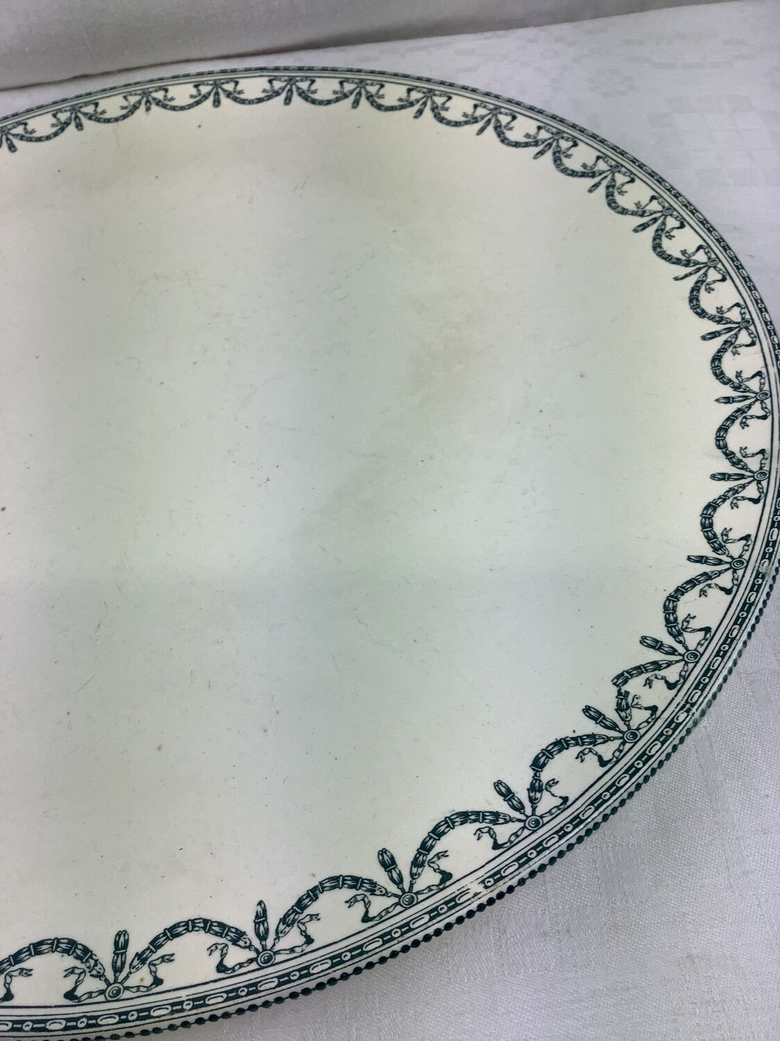 Old artisanal dish made in France Salins