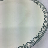 Plat ancien artisanal made in france Salins