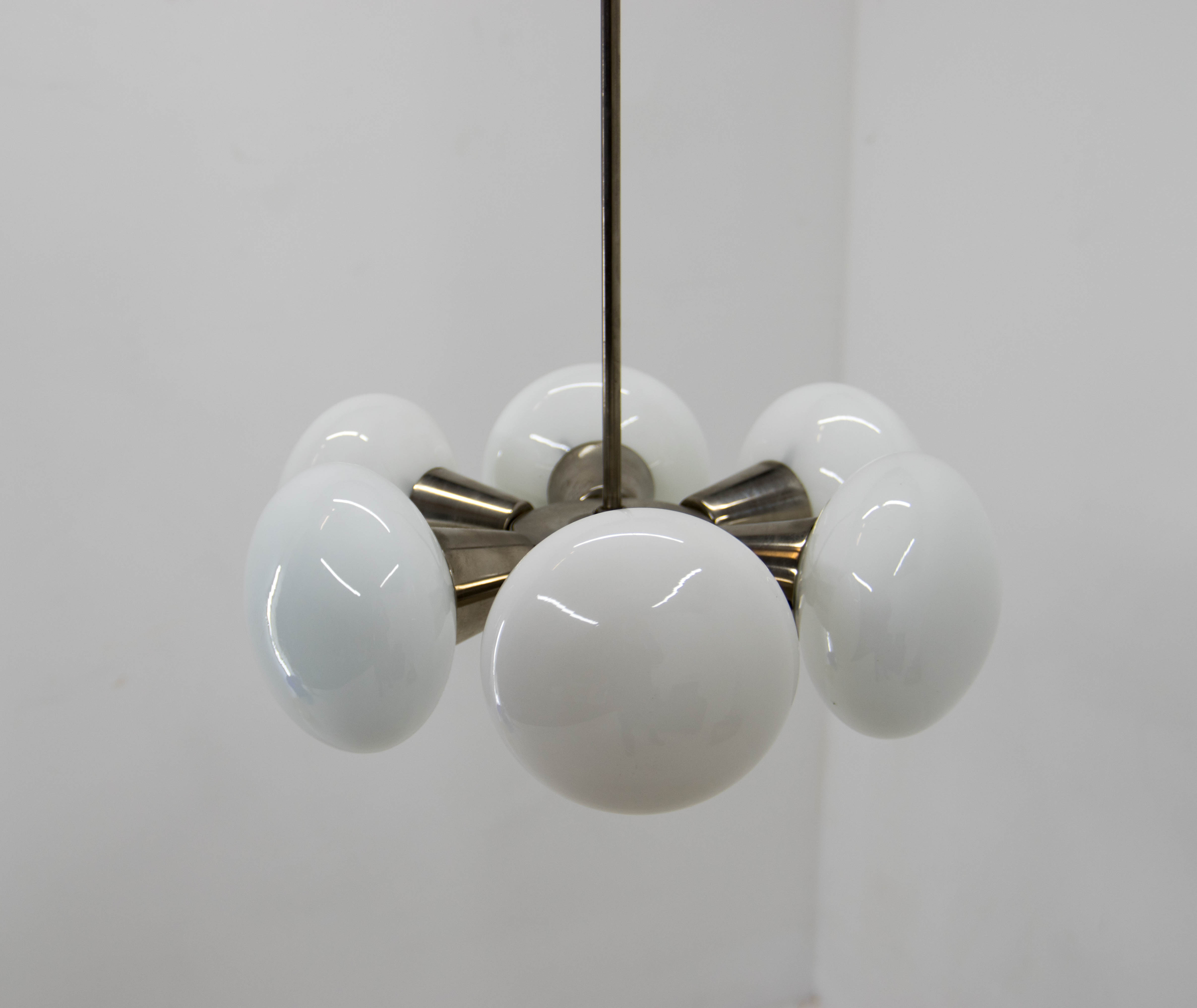 Space Age Chandelier Sputnik by Kamenicky Senov, 1970s