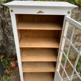 Antique Parisian glass cabinet H150